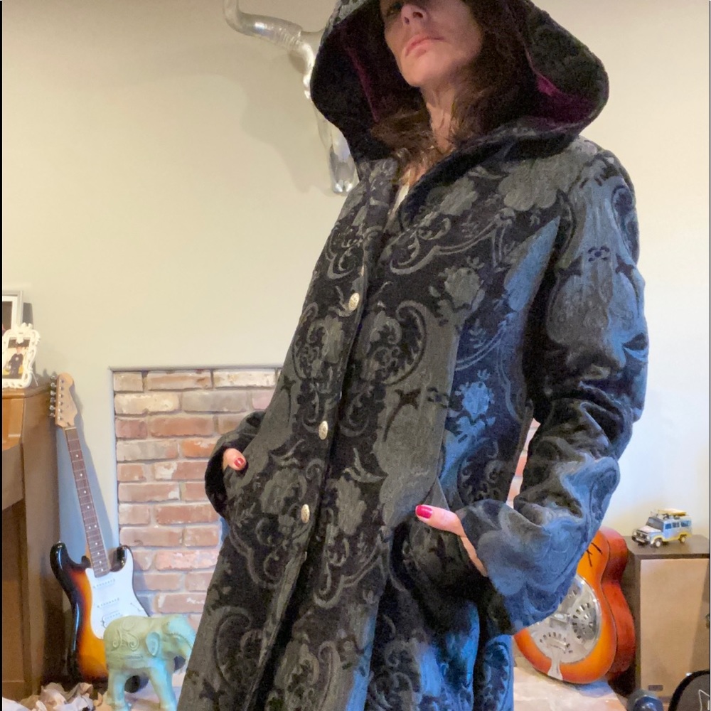 Samiah The Winterfield Brocade Coat